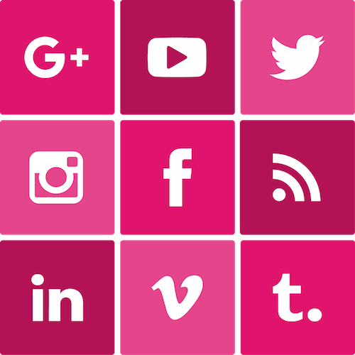 Social Icons Grid